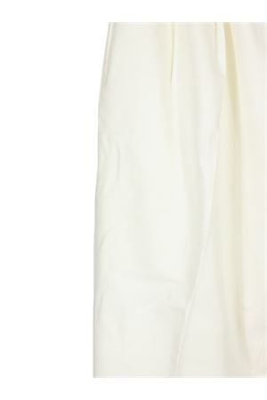 White virgin wool Baddy trousers BE ABLE | BADDYWFSBIANCO